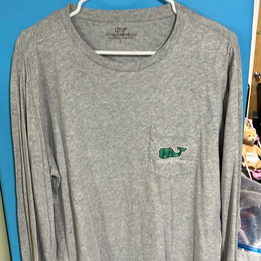 Vinyard Vines long sleeve football tee